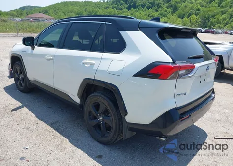 2021 Toyota Rav4 Hybrid Xse from USA, damaged, VIN 2T3E6RFV0MW002568